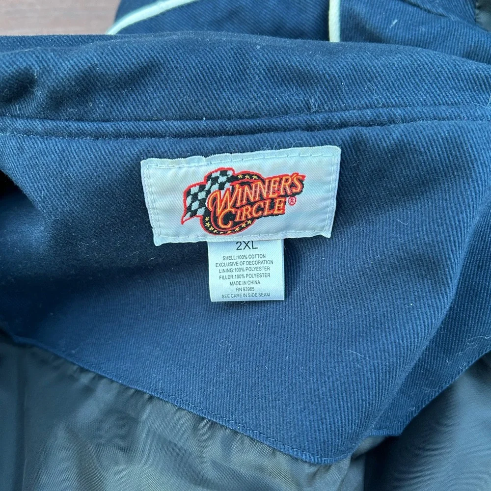 Vintage NASCAR Dale Earnhardt Jr Budweiser Racing Jacket - Picture 7 of 8